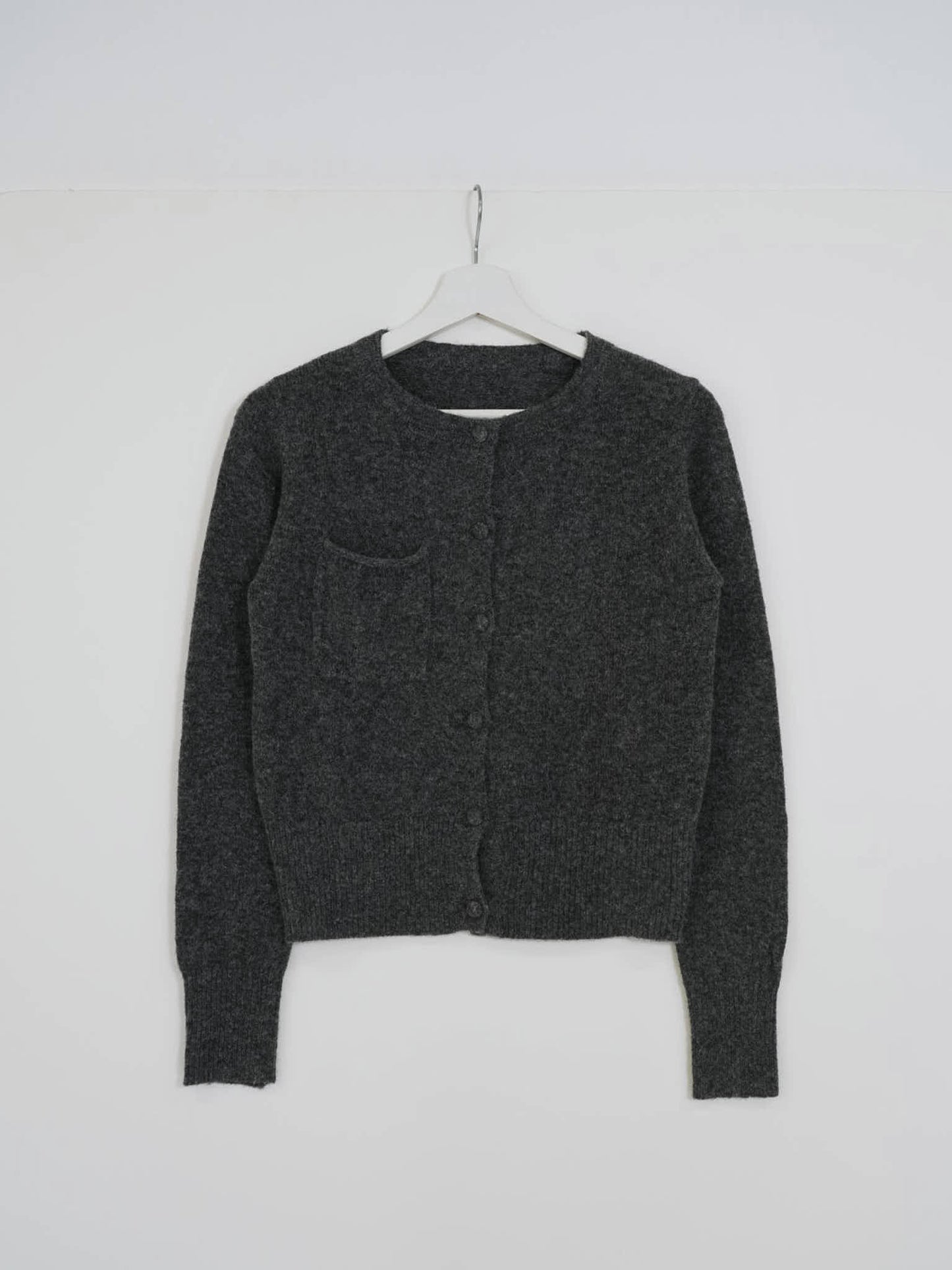 wooly button cardigan
