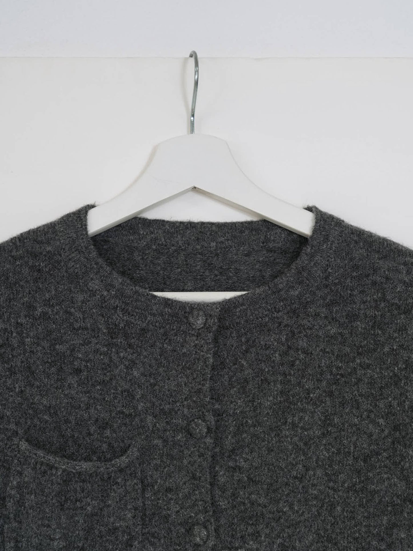 wooly button cardigan