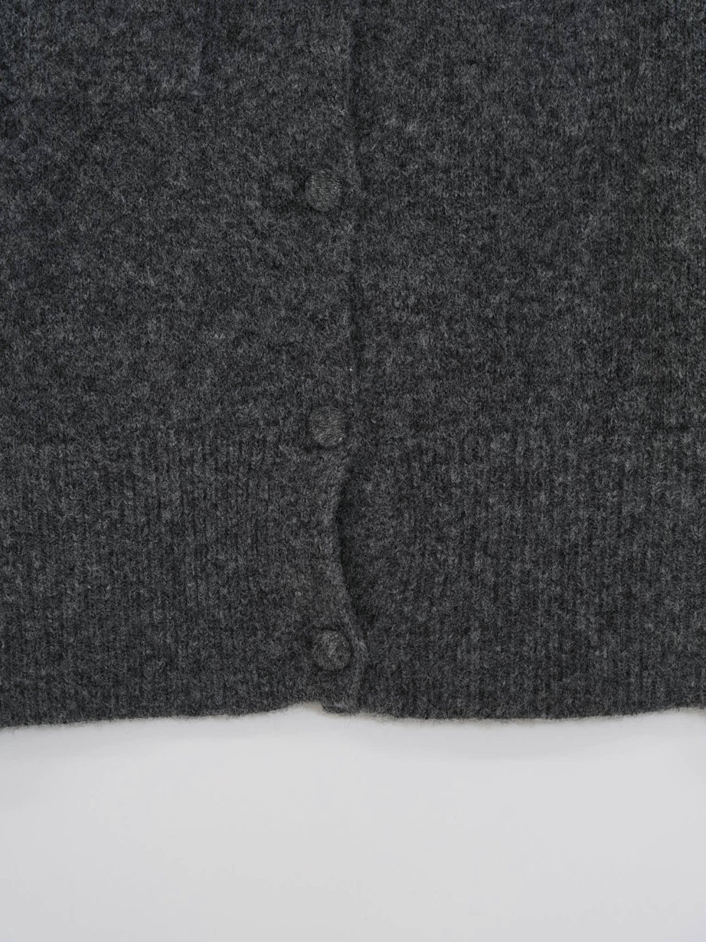 wooly button cardigan