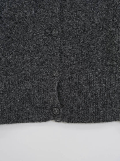 wooly button cardigan