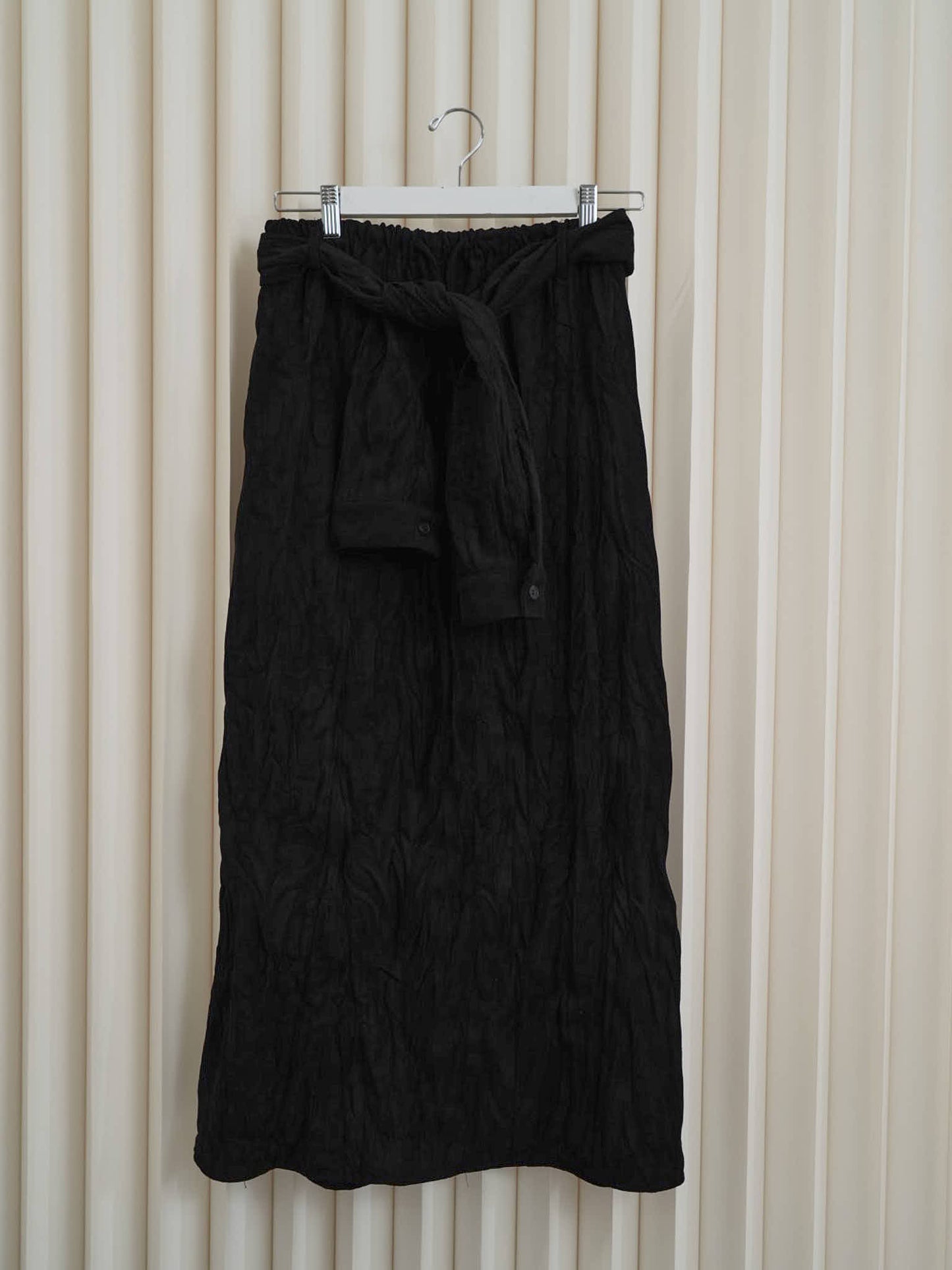 crinkle wrap skirt