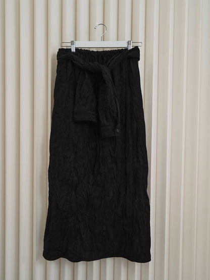 crinkle wrap skirt