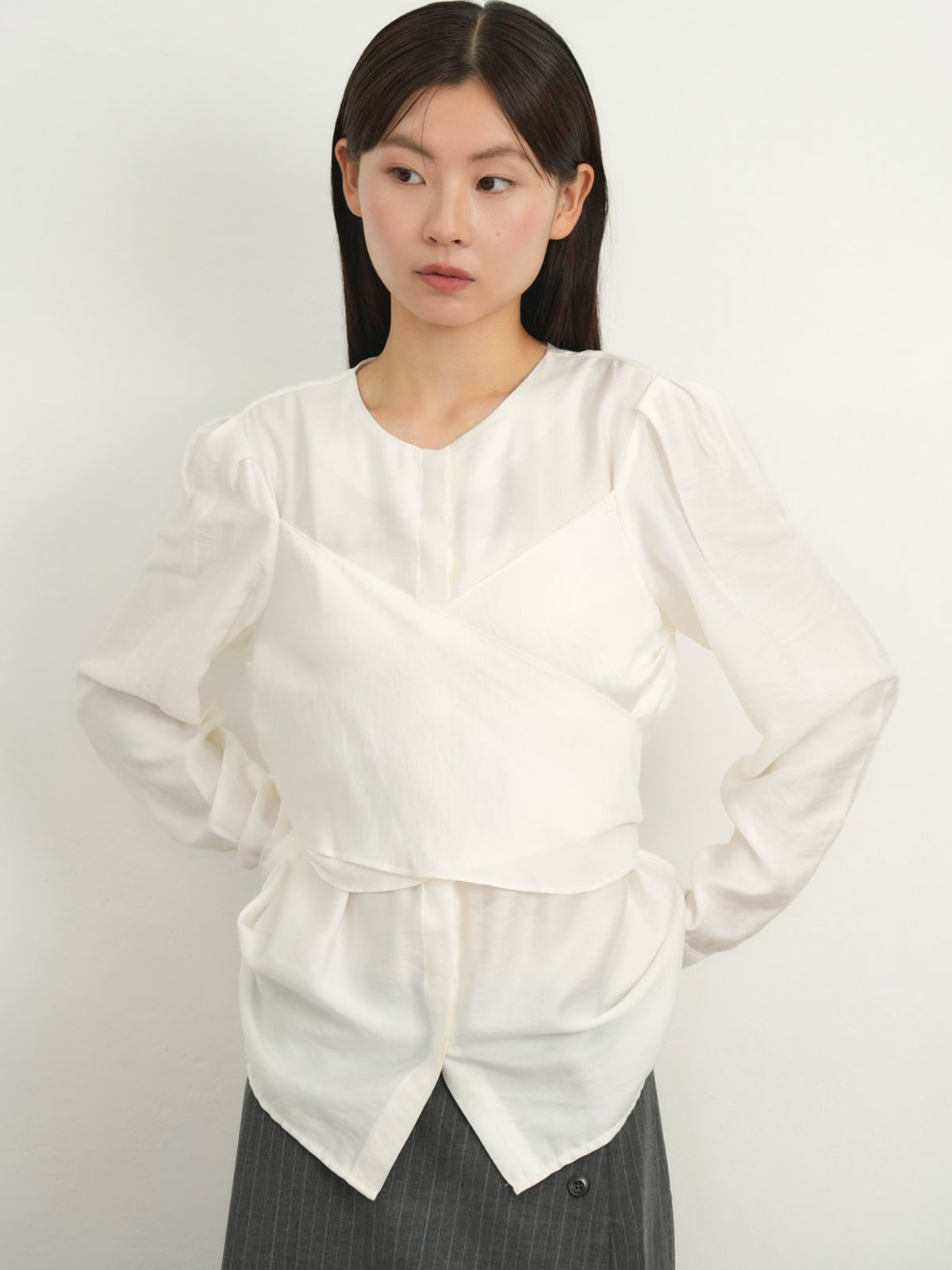 twist blouse