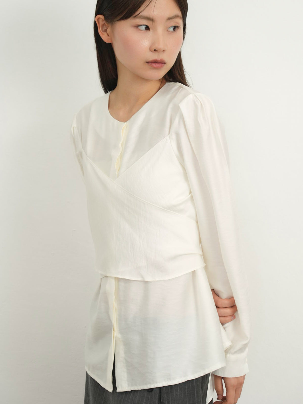 twist blouse