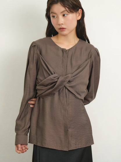 twist blouse