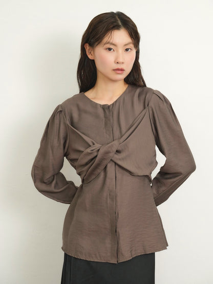 twist blouse