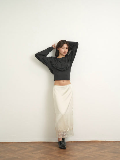 shirring cinched top