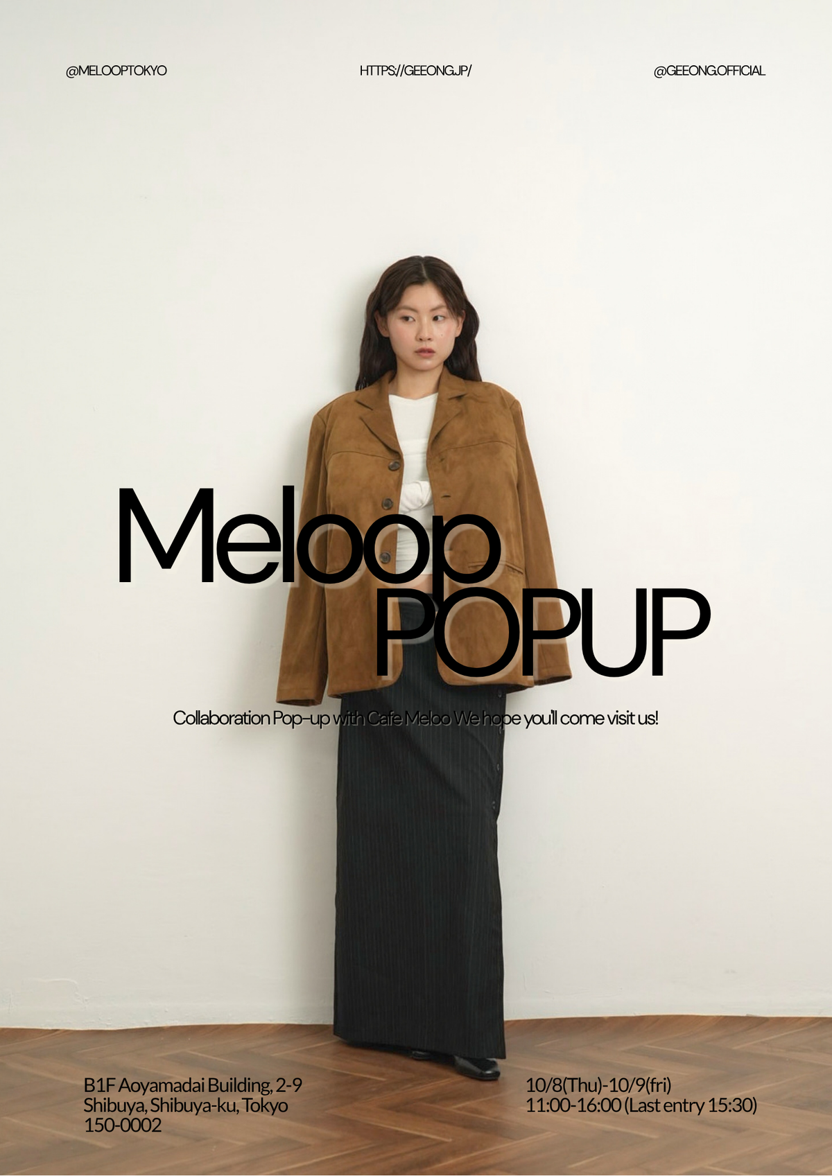 MELOOP POPUP 先行予約チケット