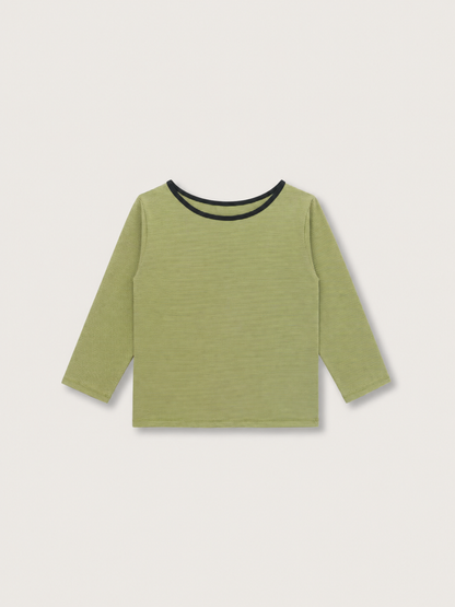 【先行予約販売】striped sleeve top