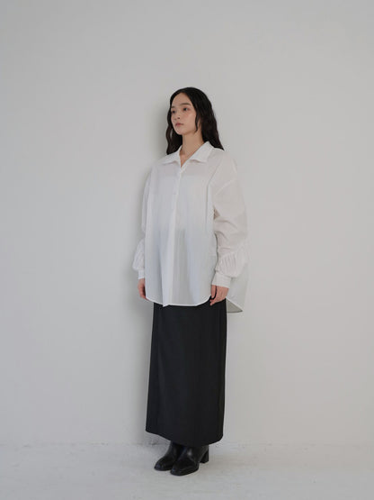 shirring nylon shirt