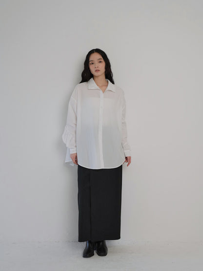 shirring nylon shirt