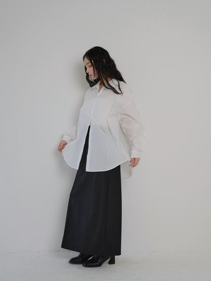 shirring nylon shirt
