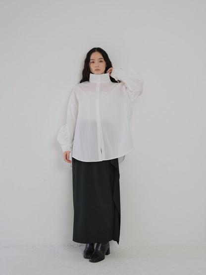 shirring nylon shirt
