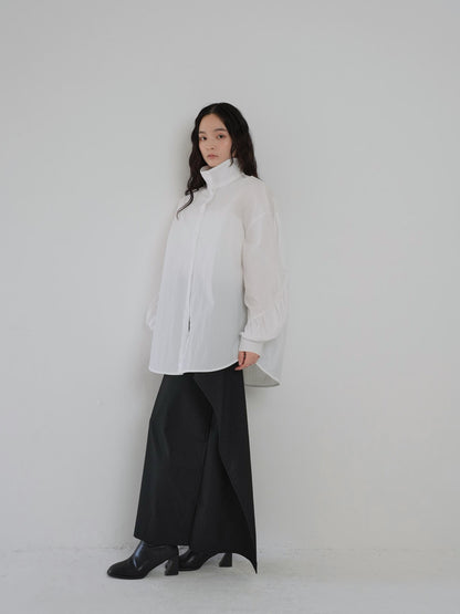 shirring nylon shirt