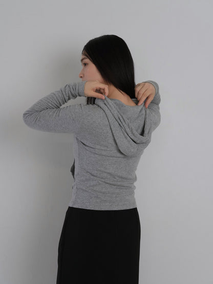 tight hoodie