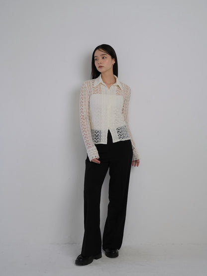 straight casual slacks