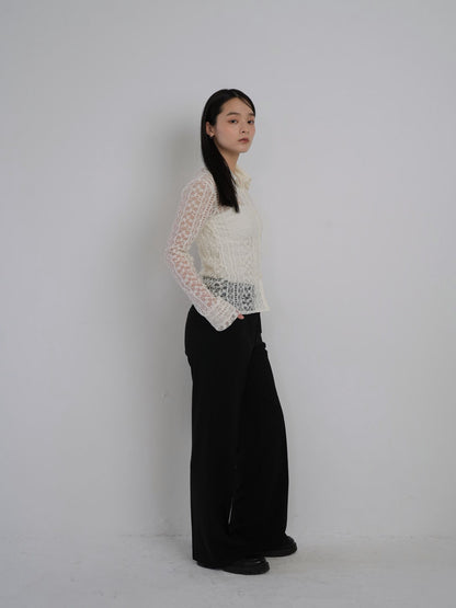 straight casual slacks