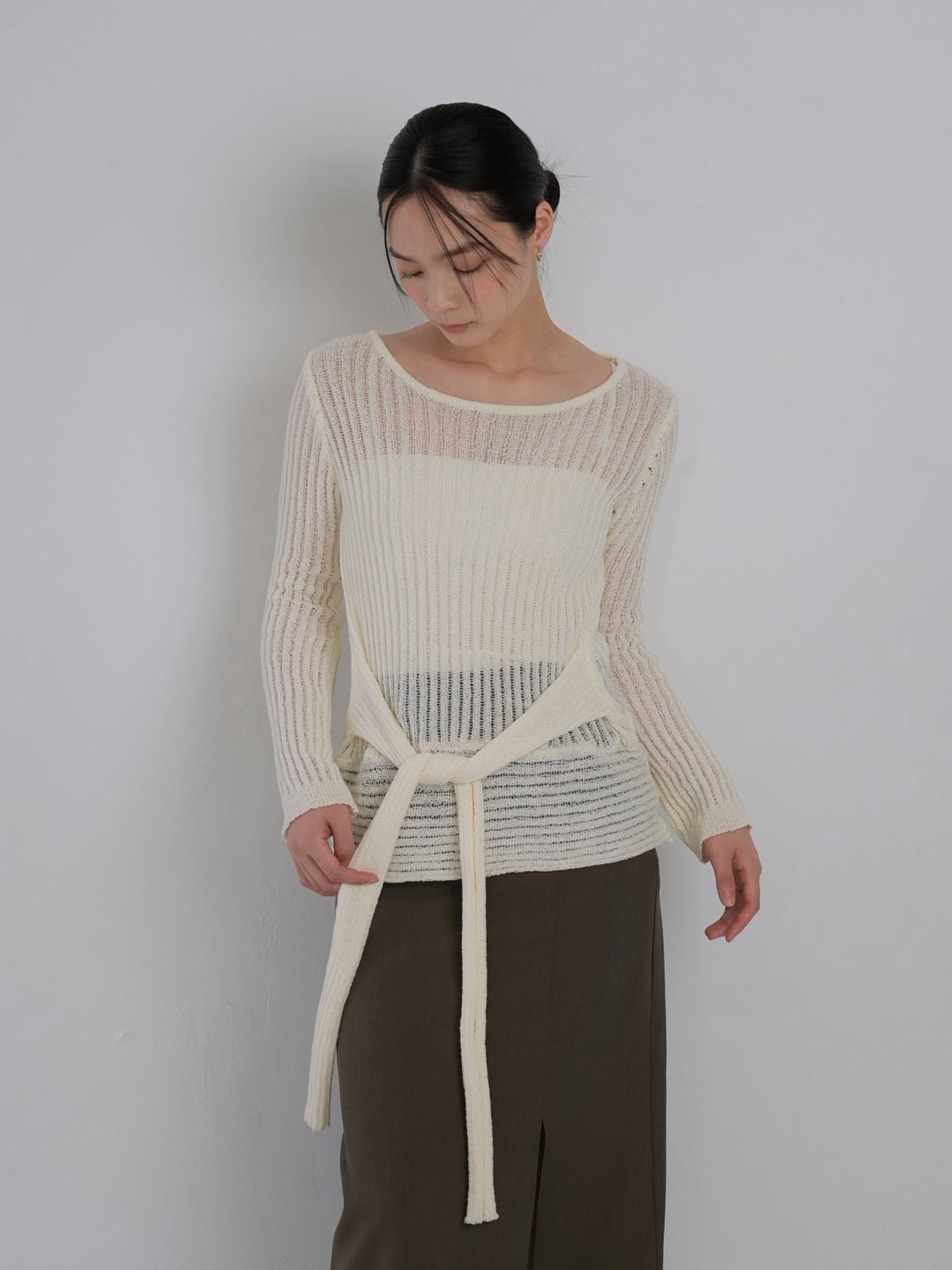 rope knit tops