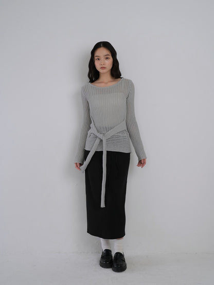 rope knit tops