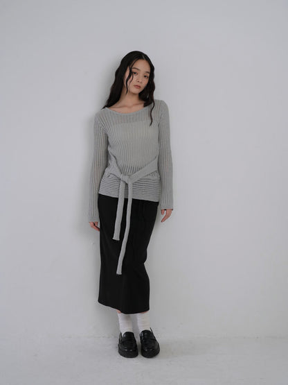 rope knit tops