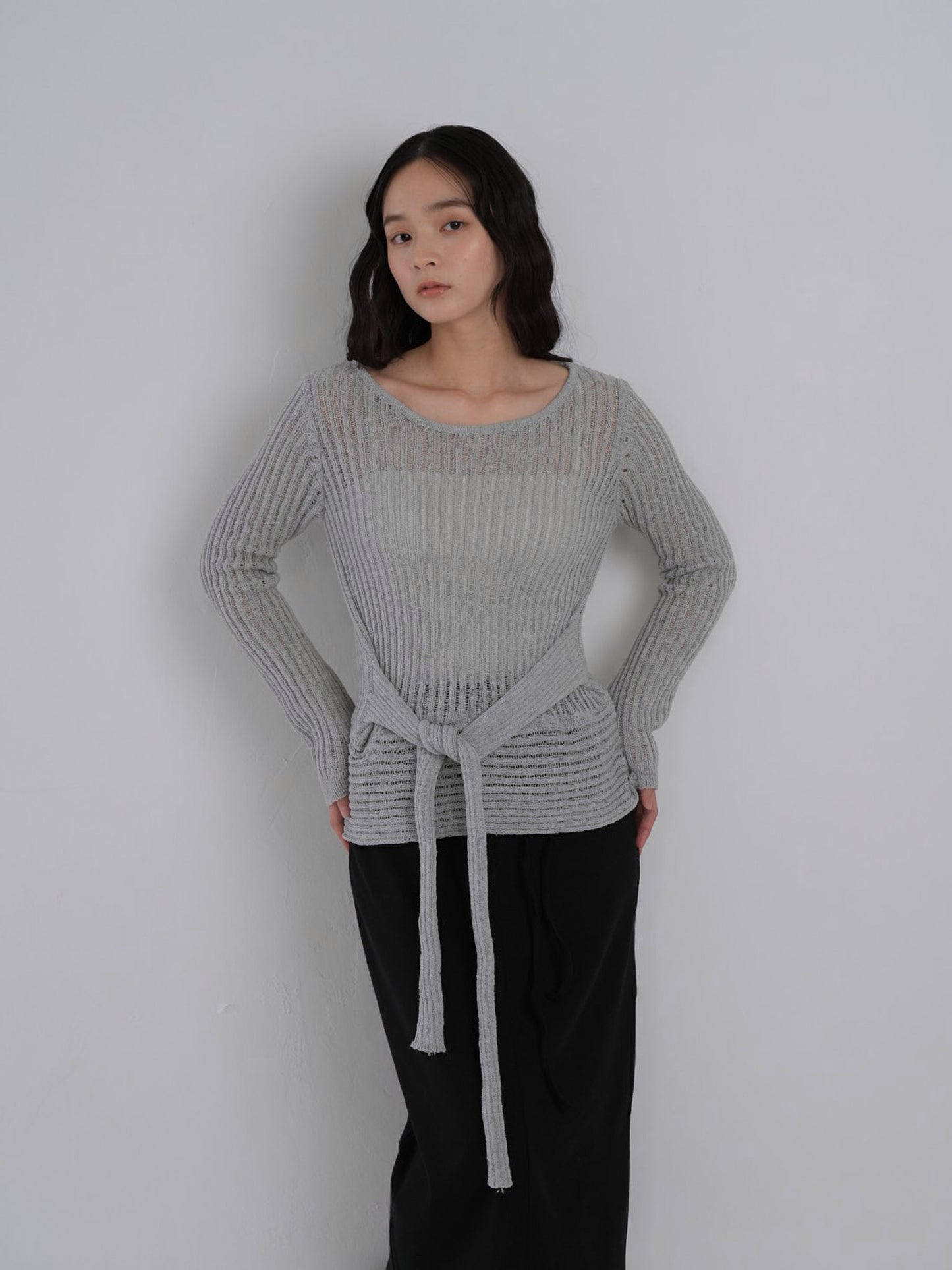 rope knit tops