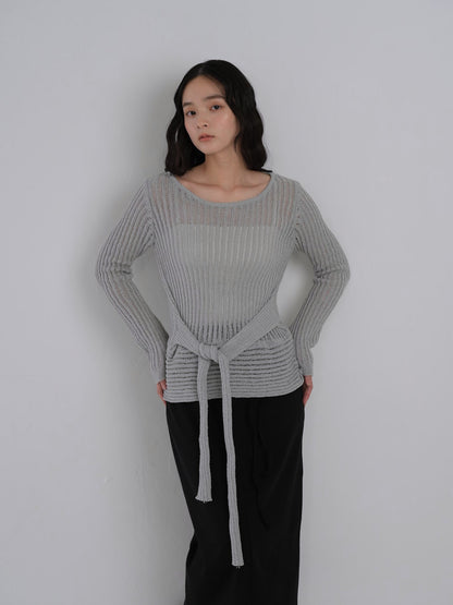 rope knit tops