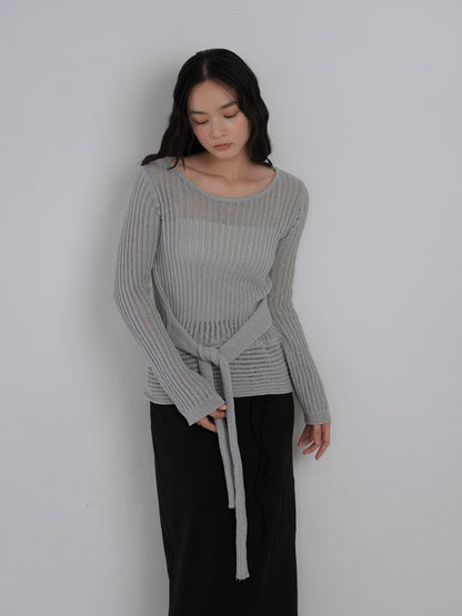 rope knit tops