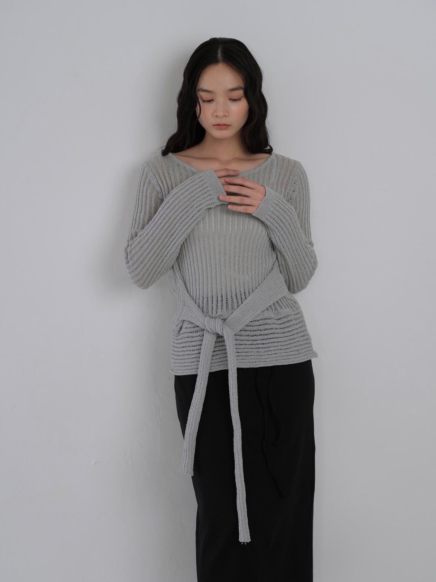 rope knit tops