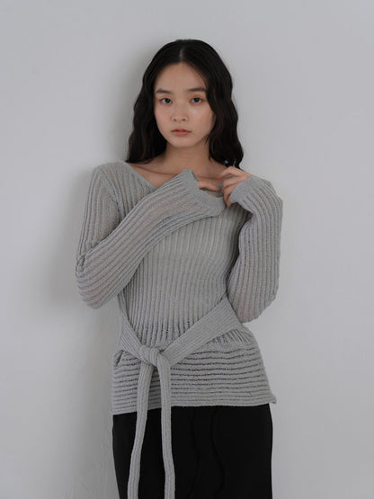 rope knit tops