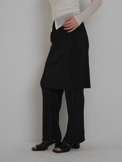 pleats skirt & pants