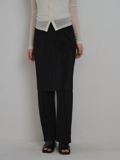 pleats skirt & pants