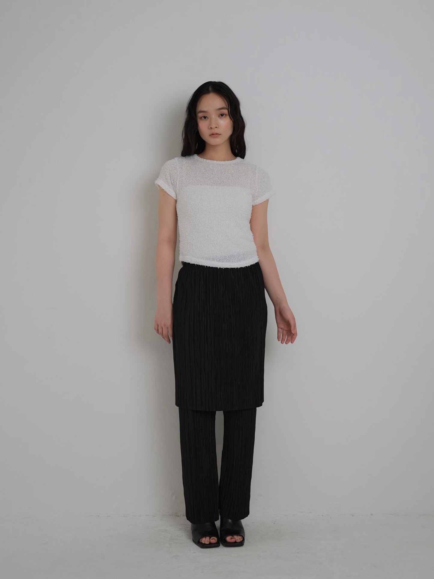 pleats skirt & pants