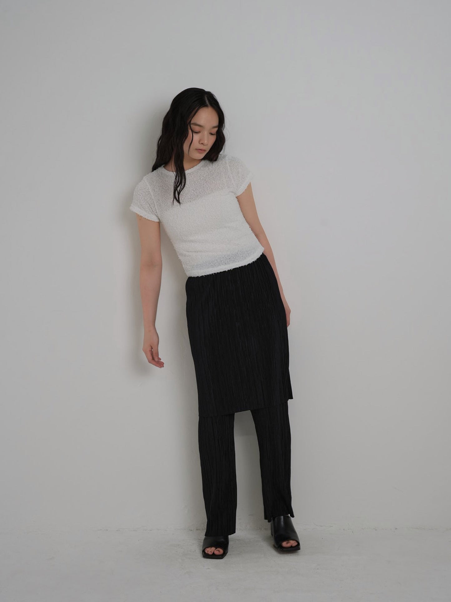 pleats skirt & pants