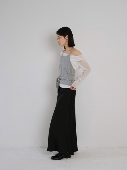 halter neck bustier