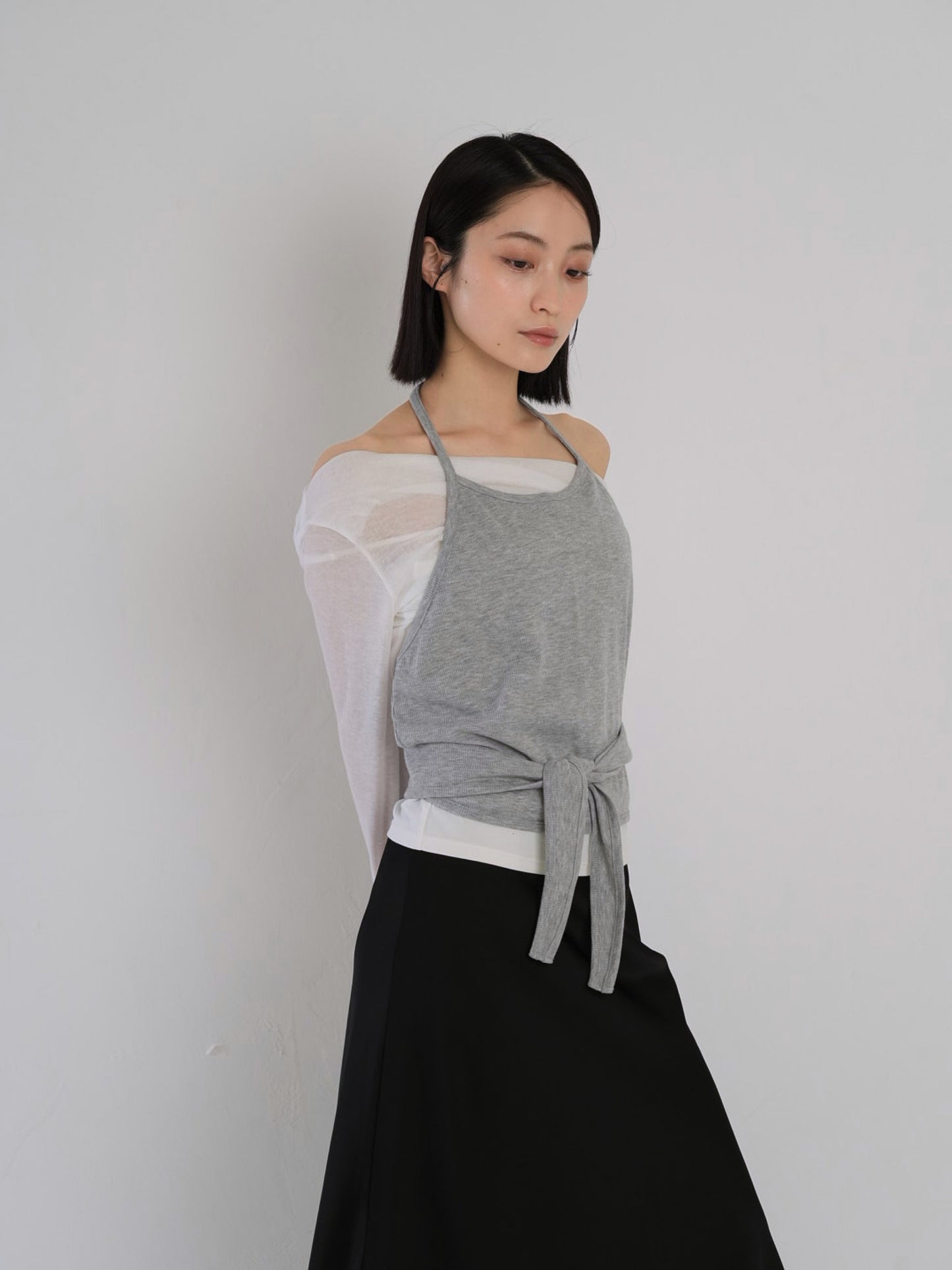 halter neck bustier