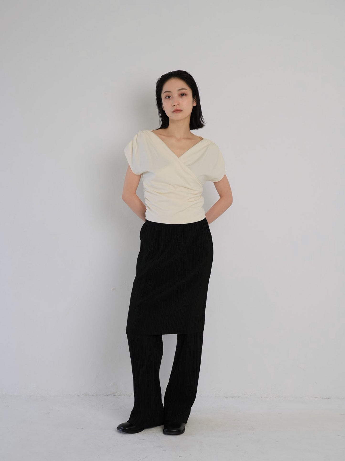 pleats skirt & pants