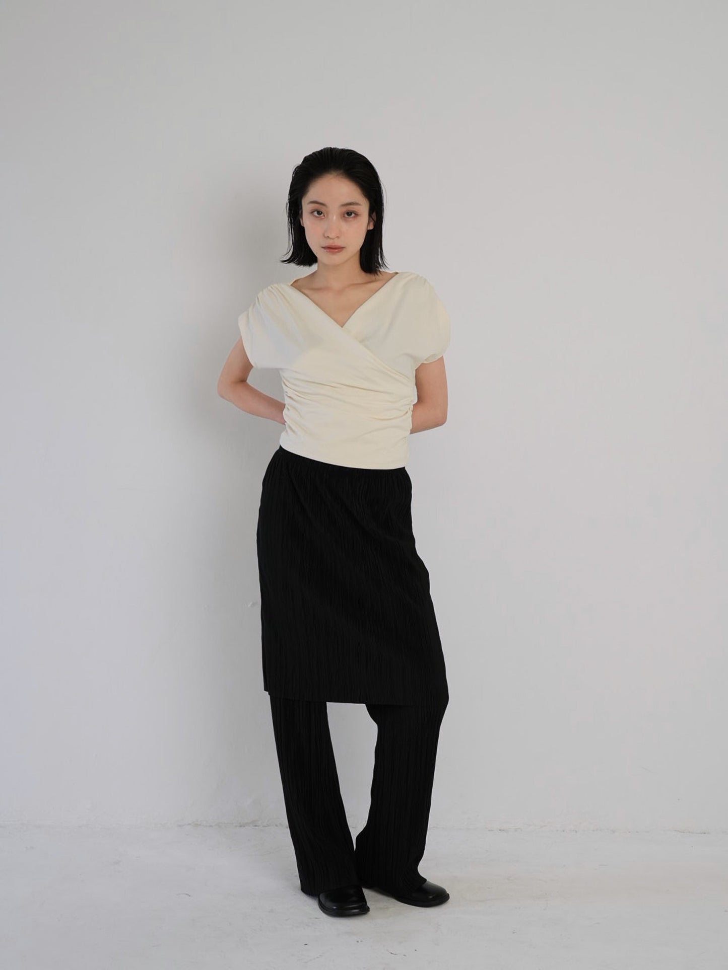 pleats skirt & pants