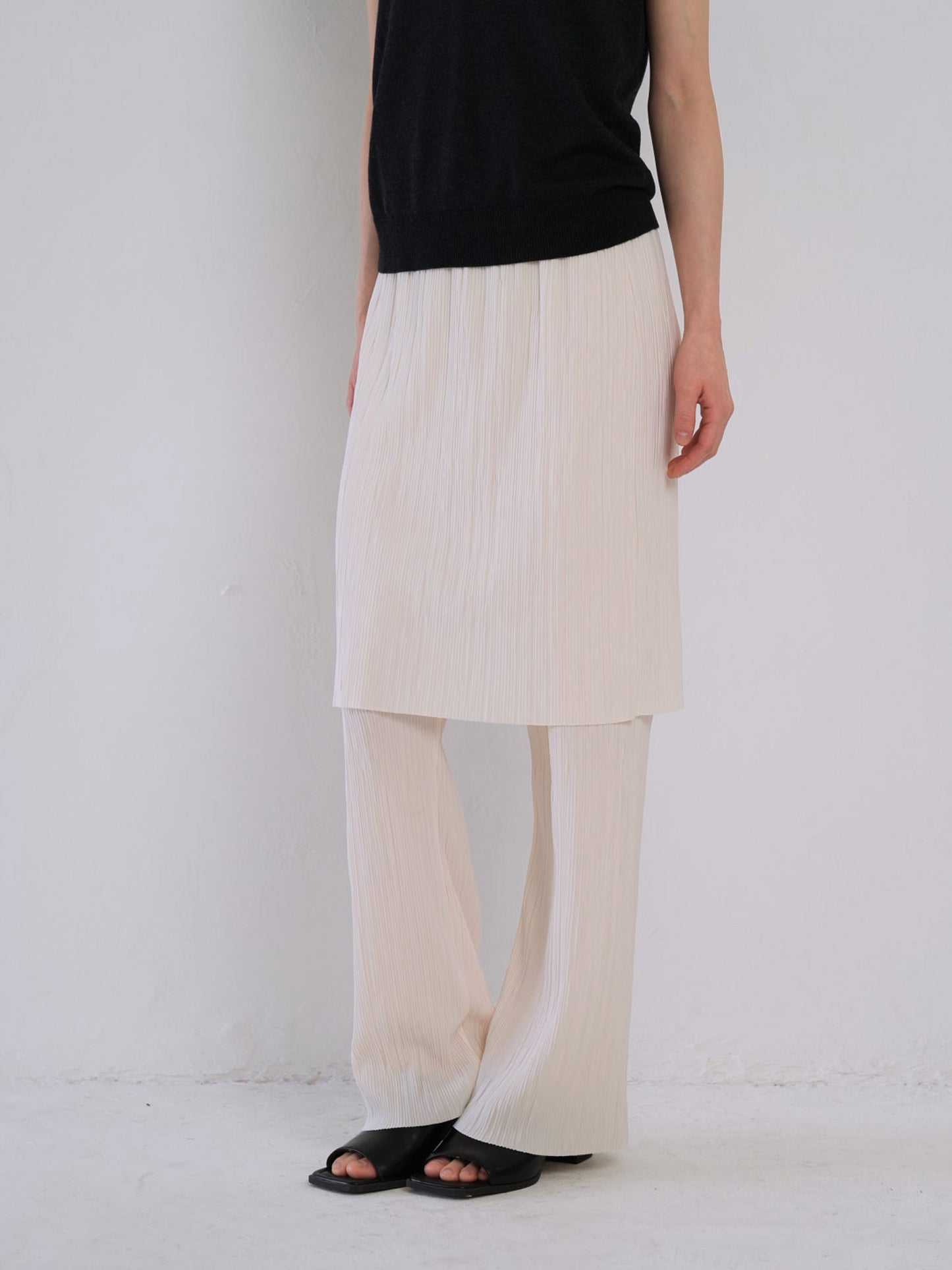pleats skirt & pants