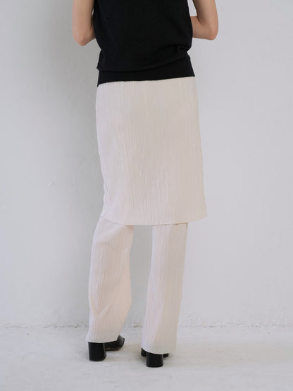 pleats skirt & pants