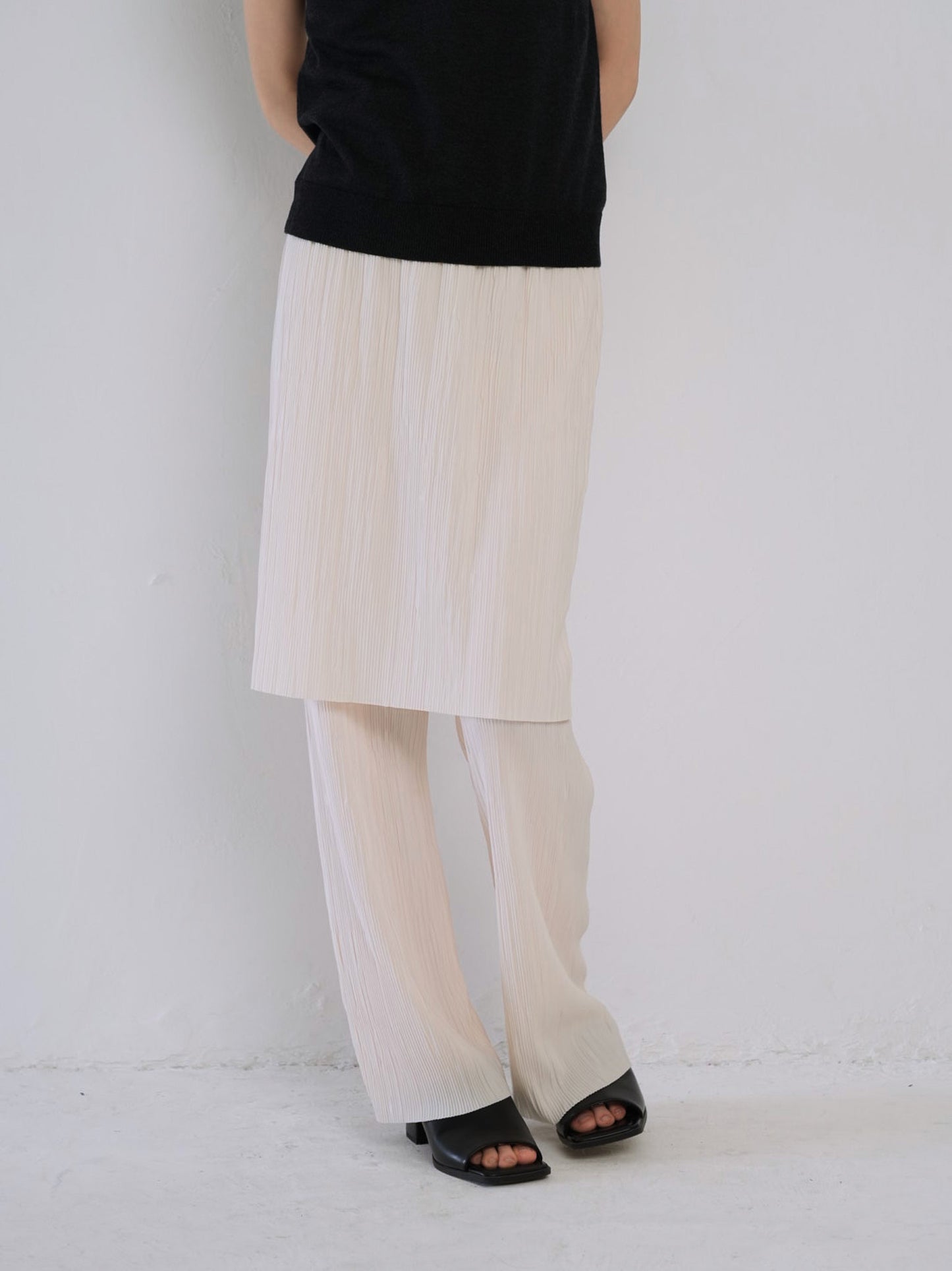 pleats skirt & pants
