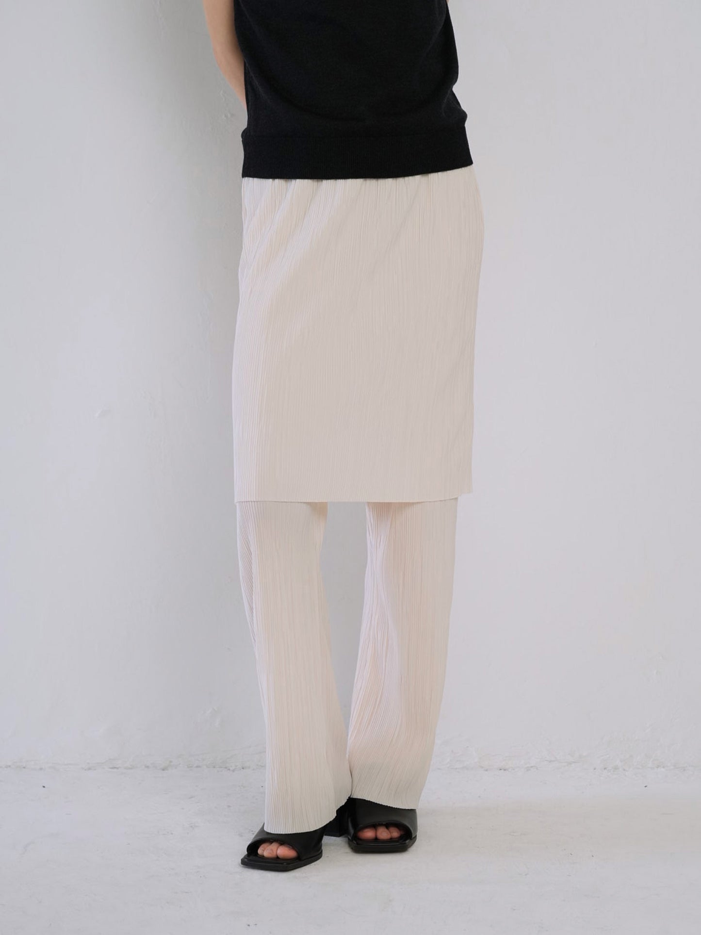 pleats skirt & pants