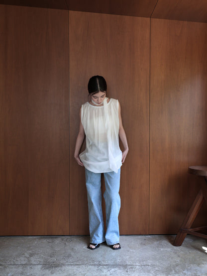 scarf wrinkle one piece