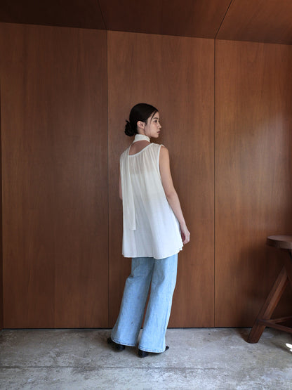 scarf wrinkle one piece