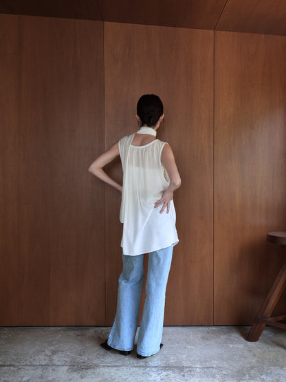 scarf wrinkle one piece