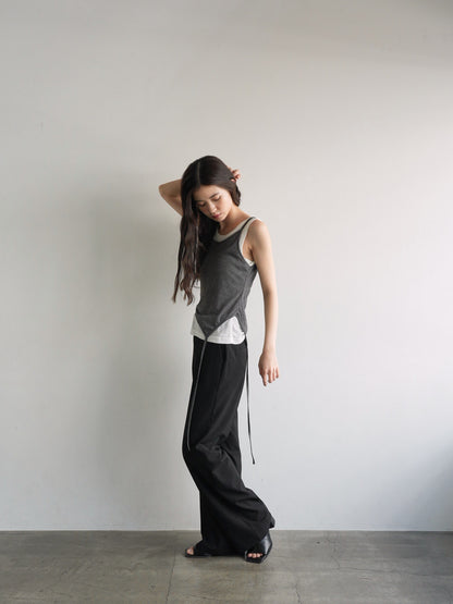 layered tank top