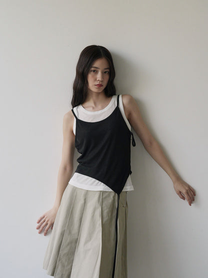 layered tank top
