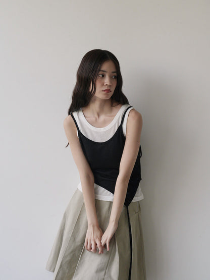 layered tank top