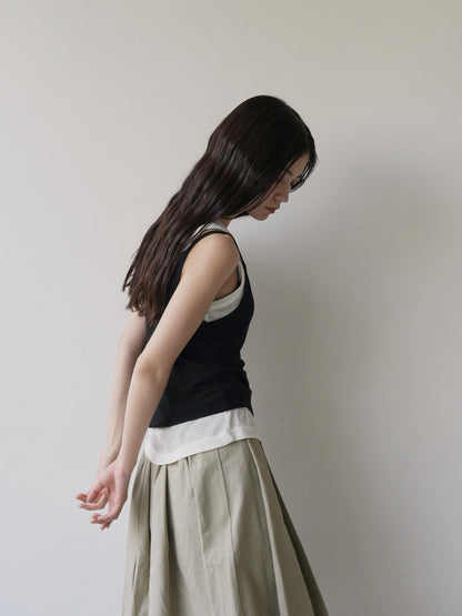layered tank top