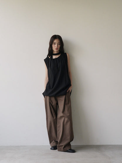 scarf wrinkle one piece