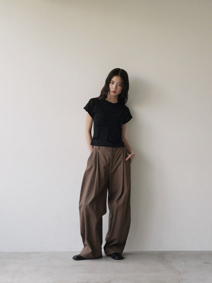 mesh camisole tee